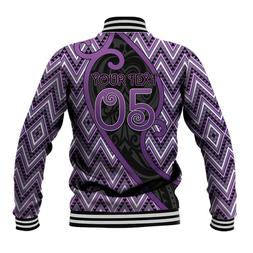 Custom Aotearoa Atua Tawhirimatea Baseball Jacket God Of Storms Koru Patterns