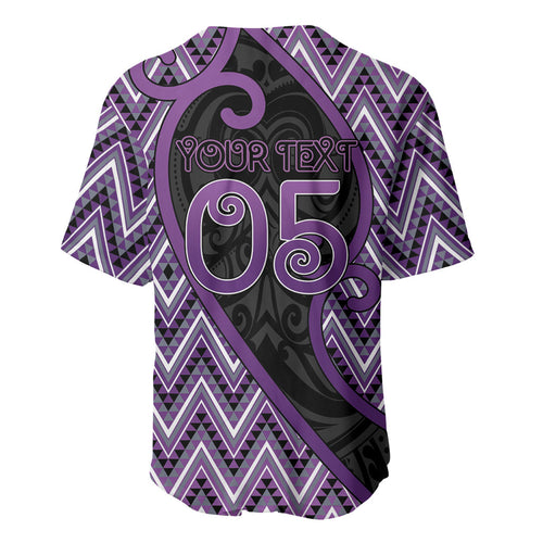 Custom Aotearoa Atua Tawhirimatea Baseball Jersey God Of Storms Koru Patterns