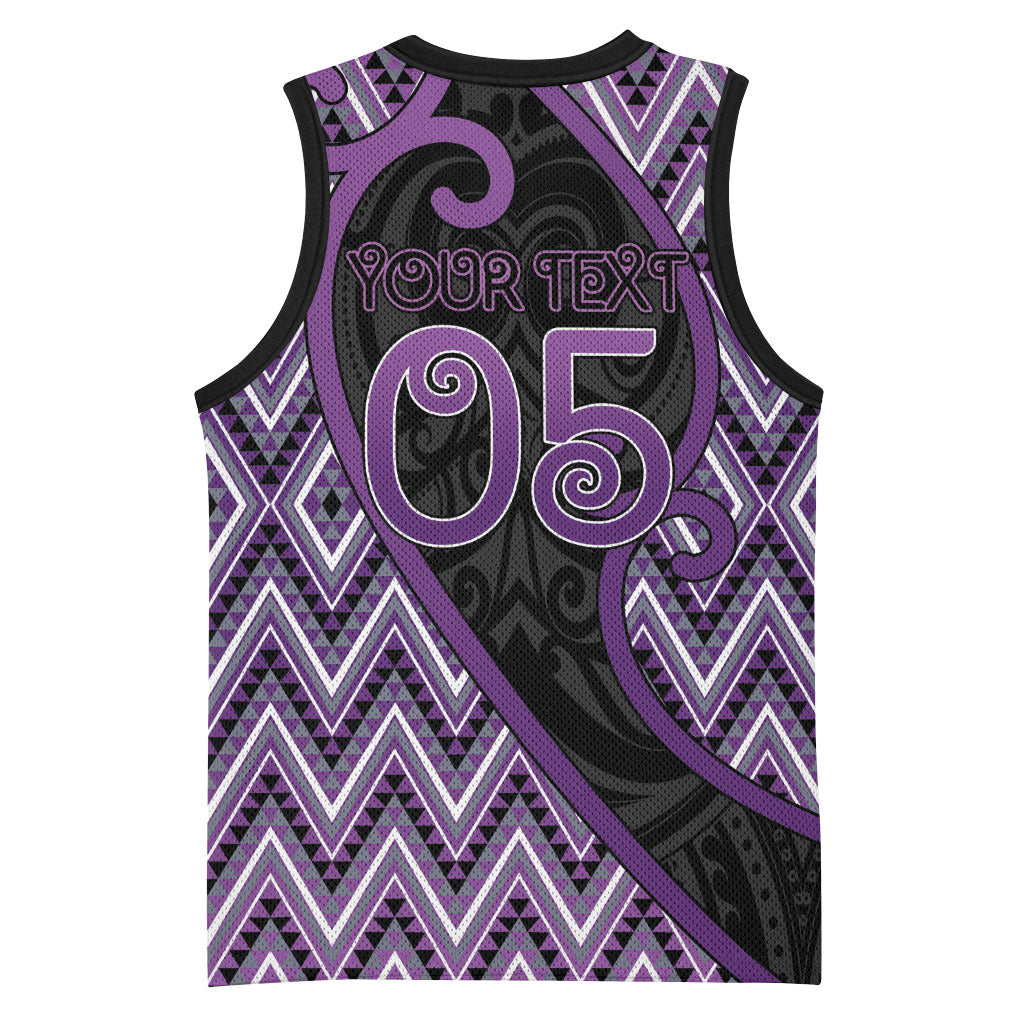 Custom Aotearoa Atua Tawhirimatea Basketball Jersey God Of Storms Koru Patterns