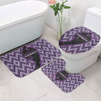 Aotearoa Atua Tawhirimatea Bathroom Set God Of Storms Koru Patterns