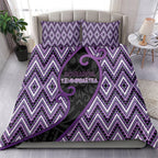 Aotearoa Atua Tawhirimatea Bedding Set God Of Storms Koru Patterns