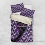 Aotearoa Atua Tawhirimatea Bedding Set God Of Storms Koru Patterns