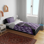 Aotearoa Atua Tawhirimatea Bedding Set God Of Storms Koru Patterns