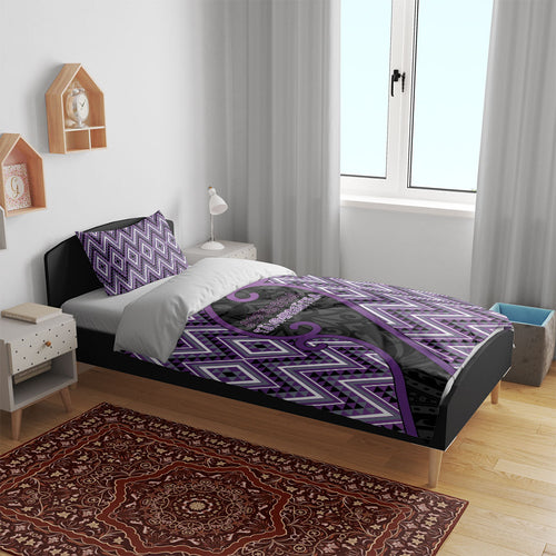 Aotearoa Atua Tawhirimatea Bedding Set God Of Storms Koru Patterns
