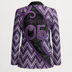 Custom Aotearoa Atua Tawhirimatea Blazer God Of Storms Koru Patterns