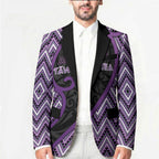 Custom Aotearoa Atua Tawhirimatea Blazer God Of Storms Koru Patterns