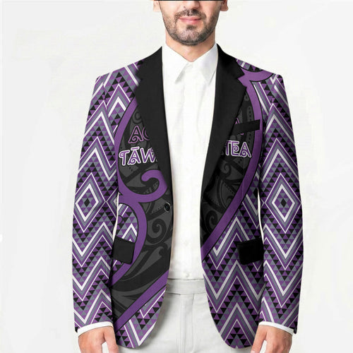 Custom Aotearoa Atua Tawhirimatea Blazer God Of Storms Koru Patterns