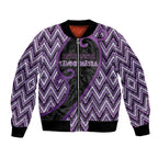 Custom Aotearoa Atua Tawhirimatea Bomber Jacket God Of Storms Koru Patterns