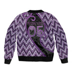 Custom Aotearoa Atua Tawhirimatea Bomber Jacket God Of Storms Koru Patterns