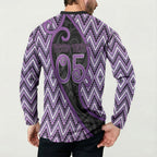 Custom Aotearoa Atua Tawhirimatea Button Sweatshirt God Of Storms Koru Patterns