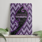 Aotearoa Atua Tawhirimatea Canvas Wall Art God Of Storms Koru Patterns