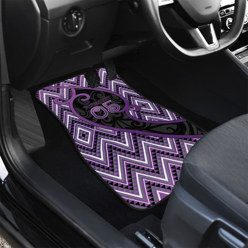 Custom Aotearoa Atua Tawhirimatea Car Mats God Of Storms Koru Patterns