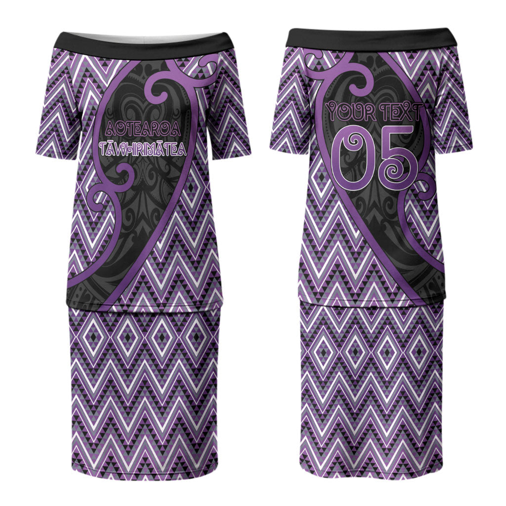 Custom Aotearoa Atua Tawhirimatea Couples Matching Puletasi and Hawaiian Shirt God Of Storms Koru Patterns