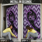 Custom Aotearoa Atua Tawhirimatea Door Cover God Of Storms Koru Patterns