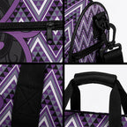 Aotearoa Atua Tawhirimatea Duffle Bag God Of Storms Koru Patterns