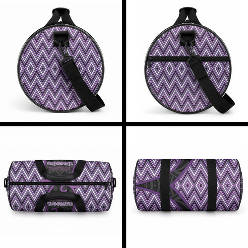 Aotearoa Atua Tawhirimatea Duffle Bag God Of Storms Koru Patterns