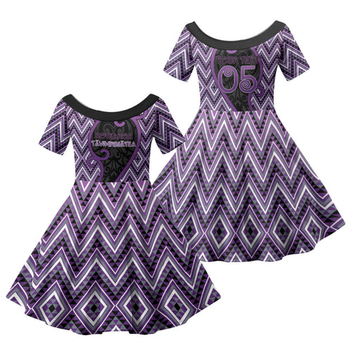 Custom Aotearoa Atua Tawhirimatea Family Matching Off Shoulder Maxi Dress and Hawaiian Shirt God Of Storms Koru Patterns