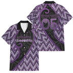 Custom Aotearoa Atua Tawhirimatea Family Matching Off Shoulder Short Dress and Hawaiian Shirt God Of Storms Koru Patterns