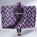 Aotearoa Atua Tawhirimatea Hooded Blanket God Of Storms Koru Patterns