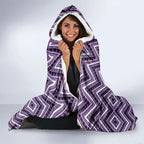 Aotearoa Atua Tawhirimatea Hooded Blanket God Of Storms Koru Patterns