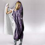 Aotearoa Atua Tawhirimatea Hooded Blanket God Of Storms Koru Patterns