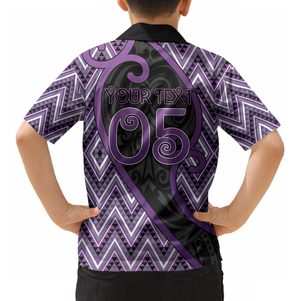 Custom Aotearoa Atua Tawhirimatea Kid Hawaiian Shirt God Of Storms Koru Patterns