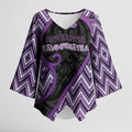 Custom Aotearoa Atua Tawhirimatea Kimono Sleeve Blouse God Of Storms Koru Patterns
