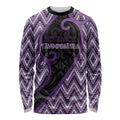 Custom Aotearoa Atua Tawhirimatea Long Sleeve Shirt God Of Storms Koru Patterns