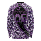 Custom Aotearoa Atua Tawhirimatea Long Sleeve Shirt God Of Storms Koru Patterns