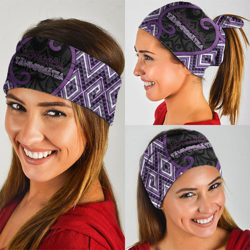 Aotearoa Atua Tawhirimatea Neck Gaiter God Of Storms Koru Patterns
