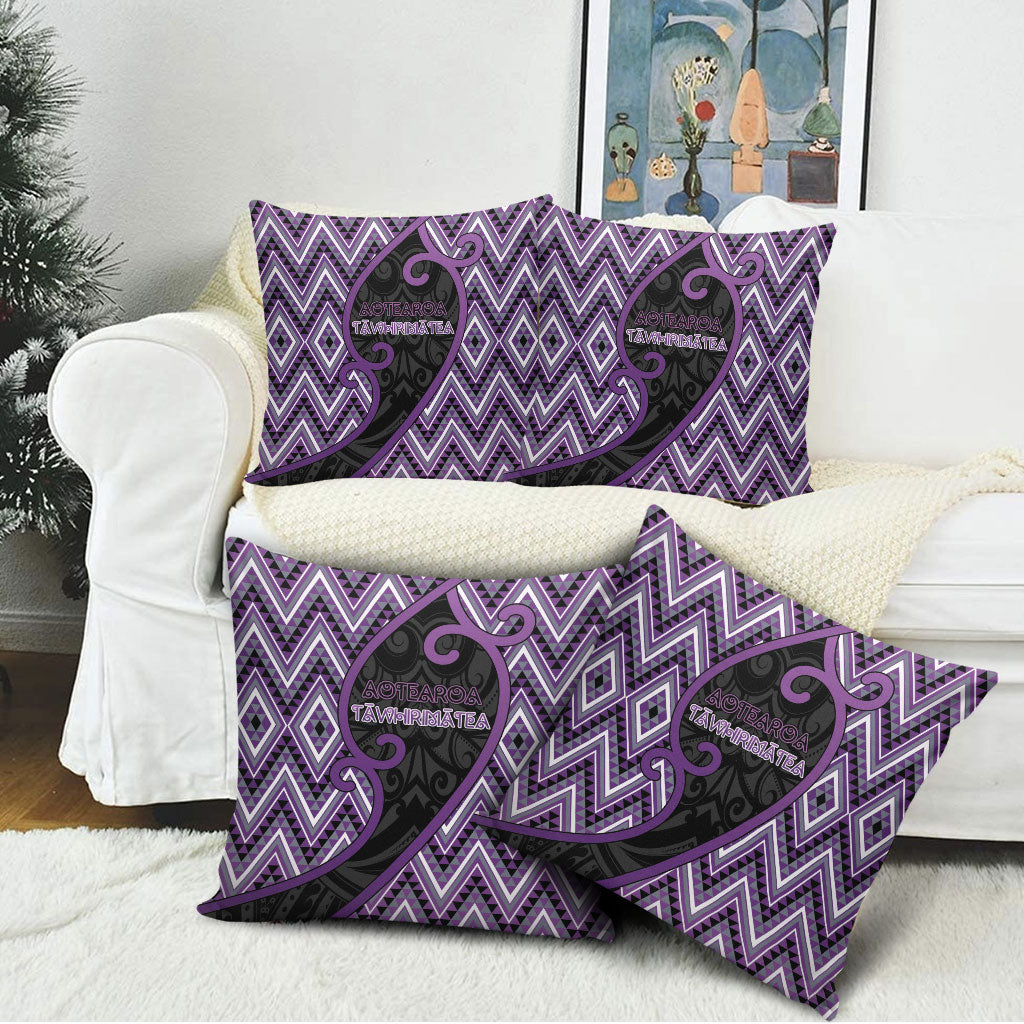 Aotearoa Atua Tawhirimatea Pillow Cover God Of Storms Koru Patterns