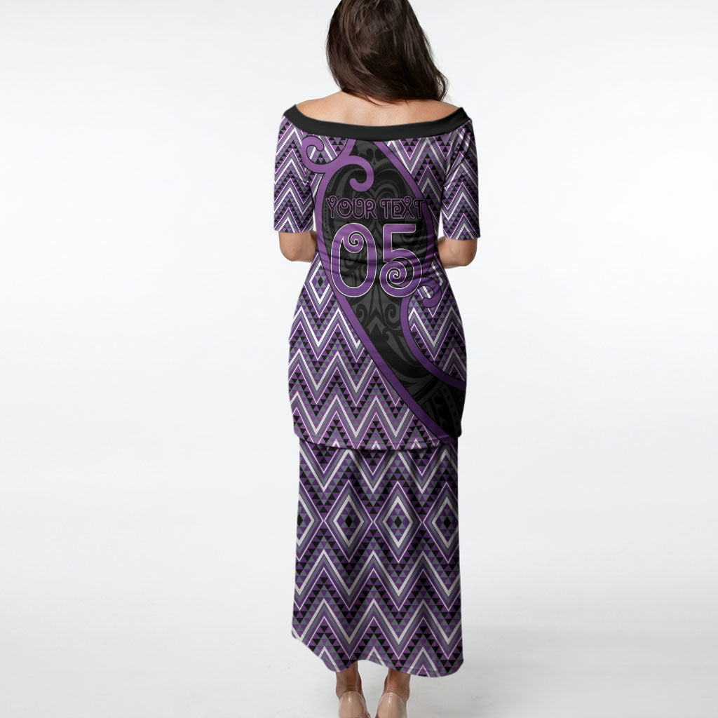 Custom Aotearoa Atua Tawhirimatea Puletasi God Of Storms Koru Patterns