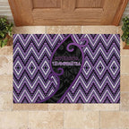 Aotearoa Atua Tawhirimatea Rubber Doormat God Of Storms Koru Patterns