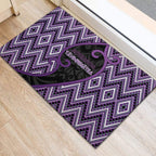 Aotearoa Atua Tawhirimatea Rubber Doormat God Of Storms Koru Patterns