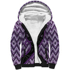 Custom Aotearoa Atua Tawhirimatea Sherpa Hoodie God Of Storms Koru Patterns