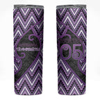 Custom Aotearoa Atua Tawhirimatea Skinny Tumbler God Of Storms Koru Patterns