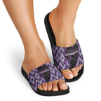 Aotearoa Atua Tawhirimatea Slide Sandals God Of Storms Koru Patterns