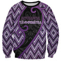 Custom Aotearoa Atua Tawhirimatea Sweatshirt God Of Storms Koru Patterns