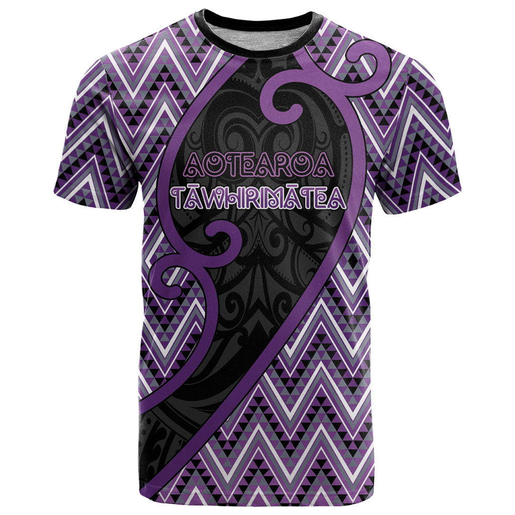 Custom Aotearoa Atua Tawhirimatea T Shirt God Of Storms Koru Patterns
