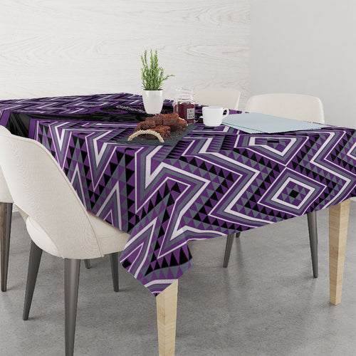 Aotearoa Atua Tawhirimatea Tablecloth God Of Storms Koru Patterns