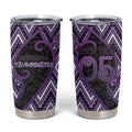 Custom Aotearoa Atua Tawhirimatea Tumbler Cup God Of Storms Koru Patterns
