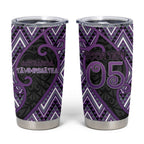 Custom Aotearoa Atua Tawhirimatea Tumbler Cup God Of Storms Koru Patterns