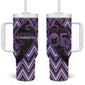 Custom Aotearoa Atua Tawhirimatea Tumbler With Handle God Of Storms Koru Patterns