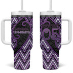 Custom Aotearoa Atua Tawhirimatea Tumbler With Handle God Of Storms Koru Patterns