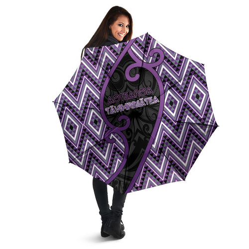 Aotearoa Atua Tawhirimatea Umbrella God Of Storms Koru Patterns
