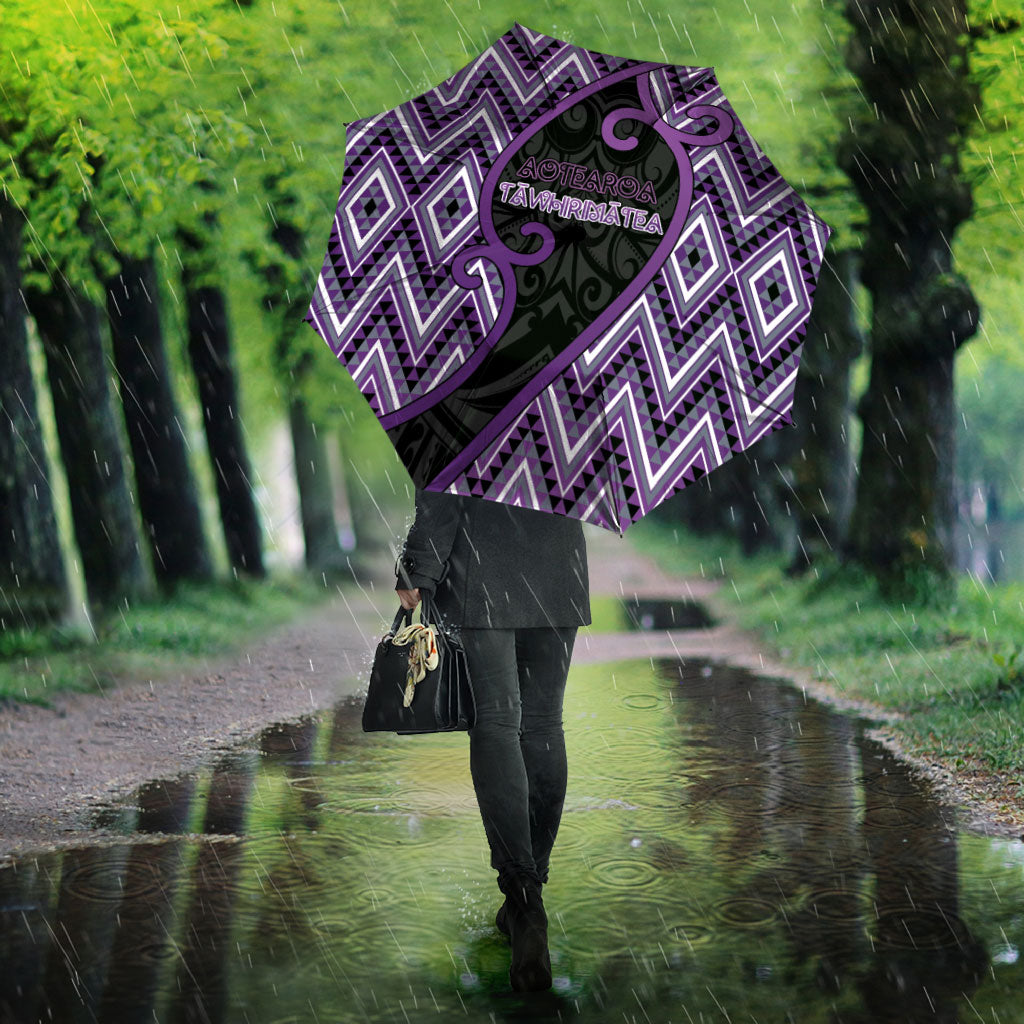 Aotearoa Atua Tawhirimatea Umbrella God Of Storms Koru Patterns