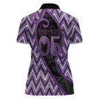 Custom Aotearoa Atua Tawhirimatea Women Polo Shirt God Of Storms Koru Patterns