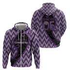 Custom Aotearoa Atua Tawhirimatea Zip Hoodie God Of Storms Koru Patterns