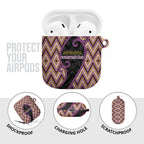 Aotearoa Atua Rongomatane AirPods Case God Of Cultivated Foods Koru Patterns
