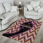 Aotearoa Atua Rongomatane Area Rug God Of Cultivated Foods Koru Patterns